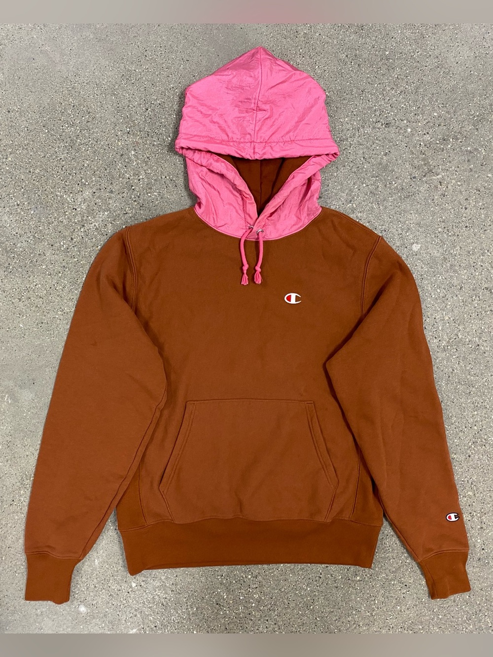 EUC Vintage Champion Reverse Weave Hoodie w/ Windbreaker Hood